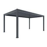 FlexiLouvre Lite Freestanding 3x5m Charcoal Grey