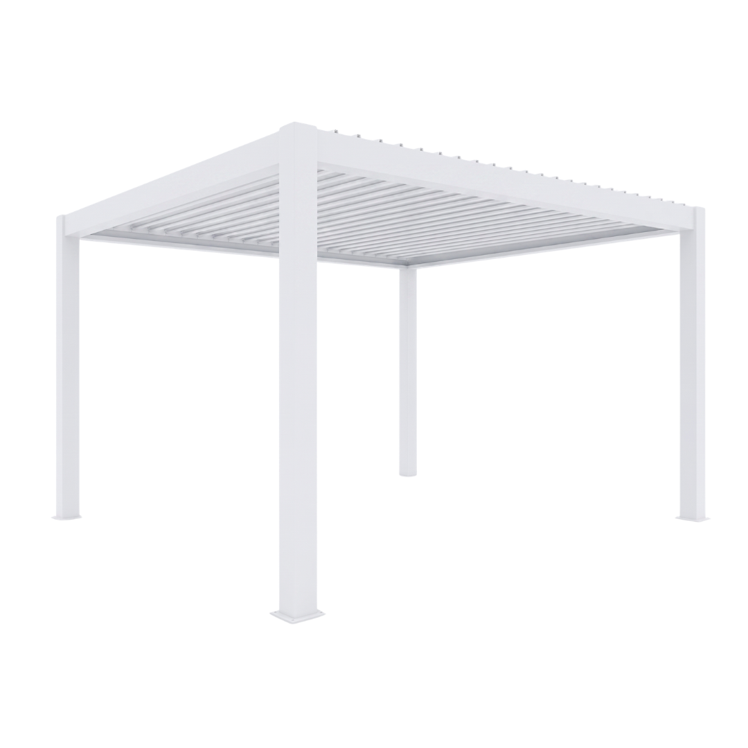 FlexiLouvre Lite Freestanding 3x4m White