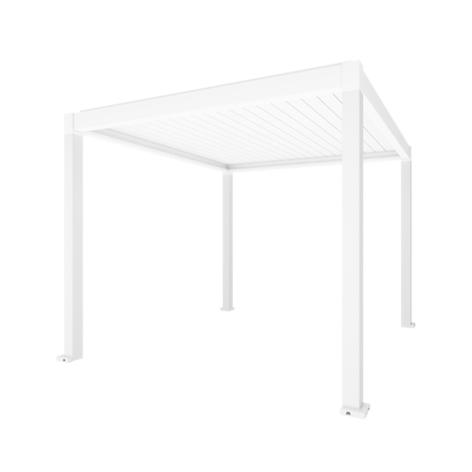 FlexiLouvre Free-Standing 3x3m White