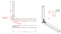 Soffit bracket drawing